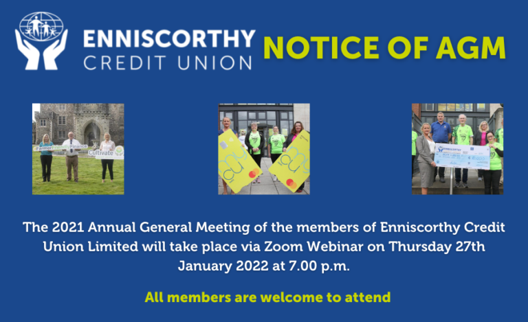 Notice of Annual General Meeting 2021