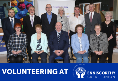 We are recruiting Volunteers for Enniscorthy Credit Union