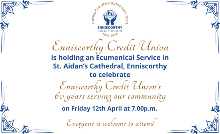Enniscorthy Credit Union 60th Anniversary 2024